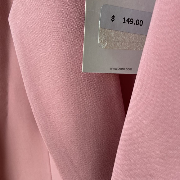 ZARA limited edition oversized double breasted pink blazer blogger favorite - Picture 11 of 14